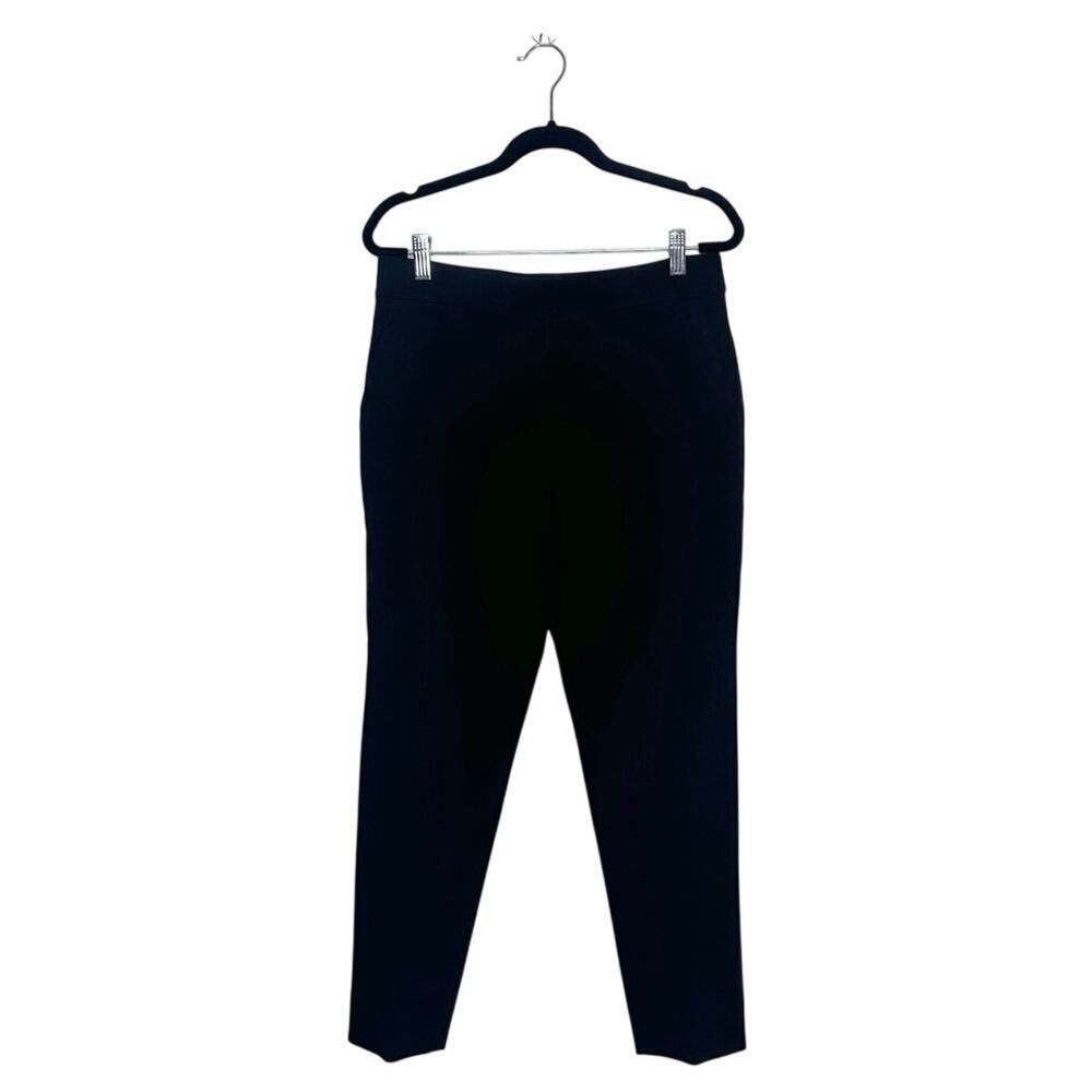 MaxMara Cropped Flat Front Trouser Pants Women's Black Size US 6